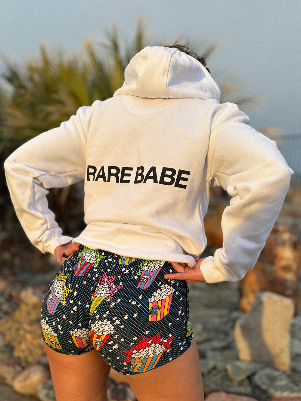 RareBabe White Hoodie